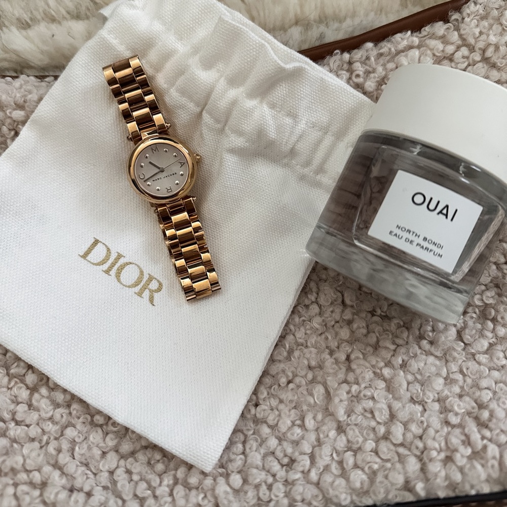 Marc Jacobs rosegold watch